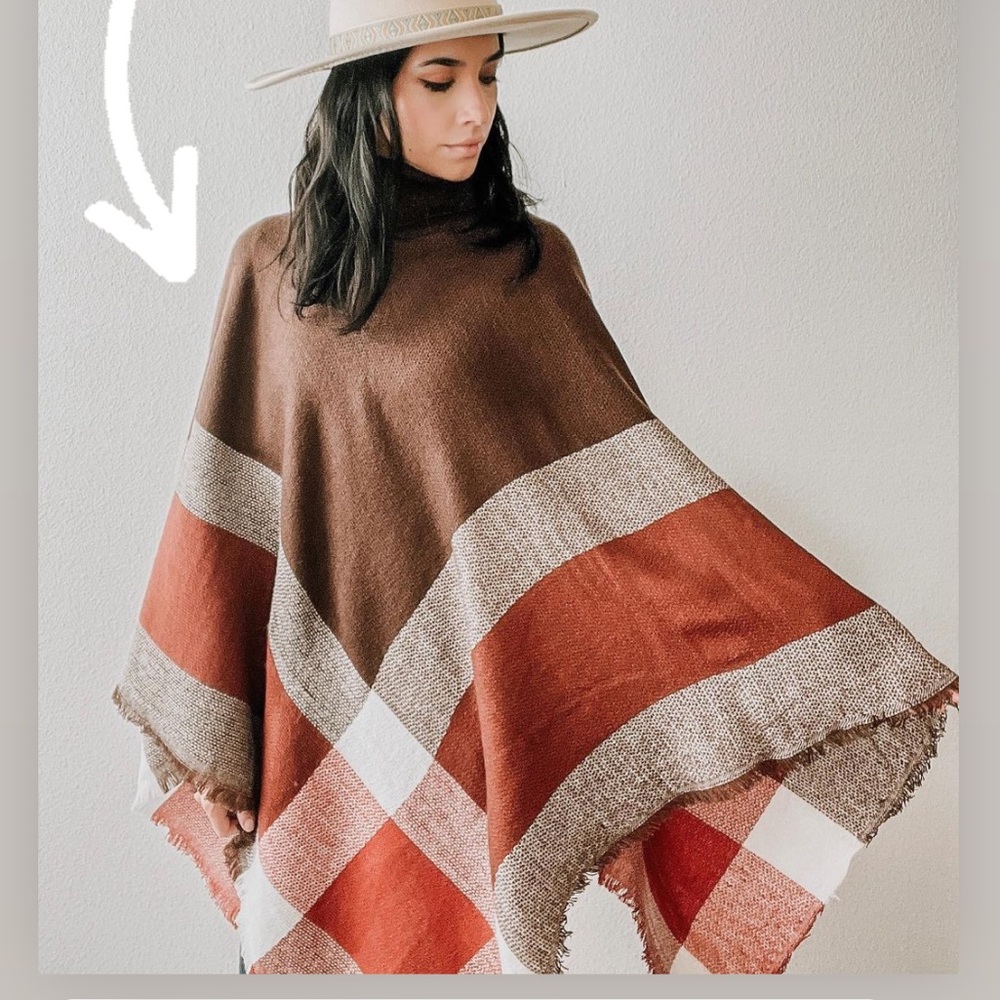 Turtleneck Poncho